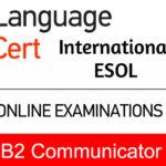 LanguageCert International ESOL B2 Communicator